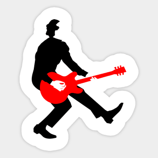 Guitarist Sticker